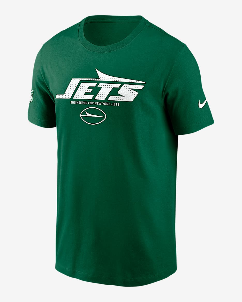 New York Jets Sideline Team Issue Men's Nike Dri-FIT NFL T